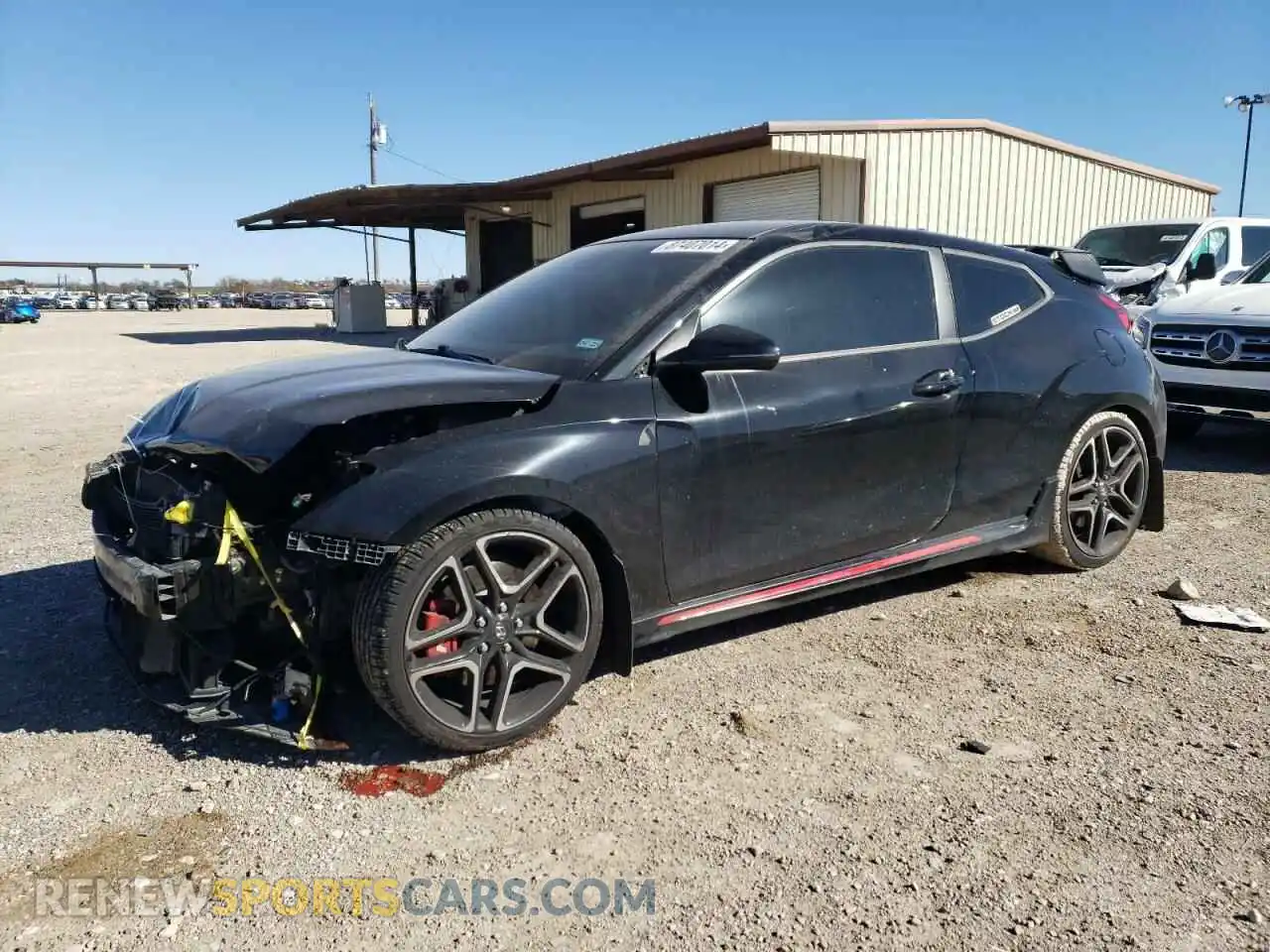 1 Photograph of a damaged car KMHT36AH9MU010337 HYUNDAI VELOSTER 2021