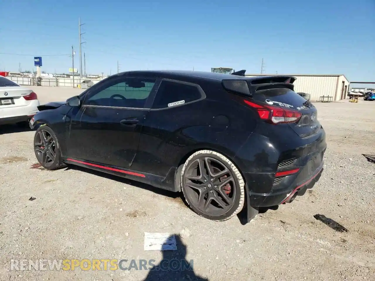 2 Photograph of a damaged car KMHT36AH9MU010337 HYUNDAI VELOSTER 2021