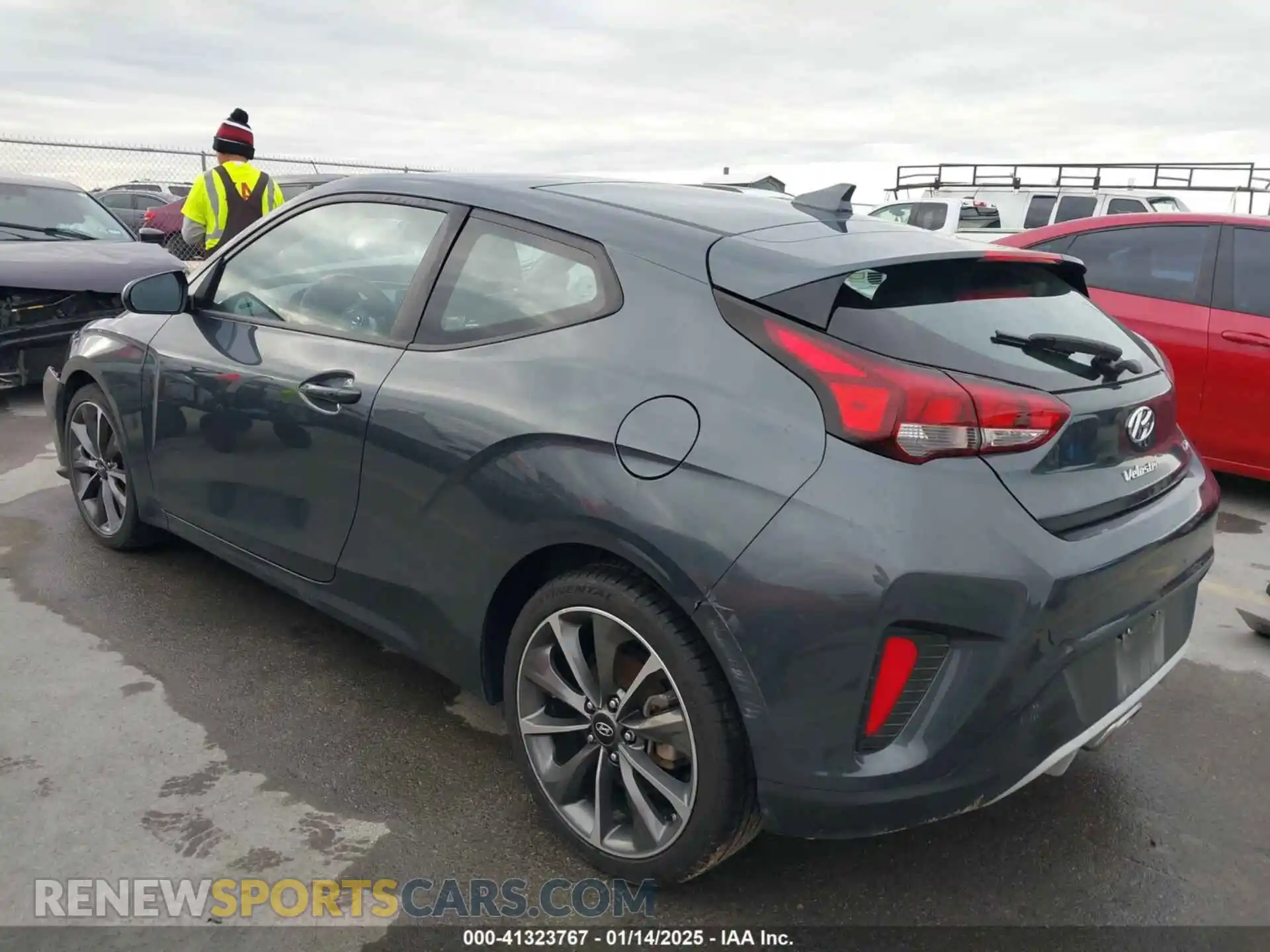 3 Photograph of a damaged car KMHTG6AF1MU032870 HYUNDAI VELOSTER 2021