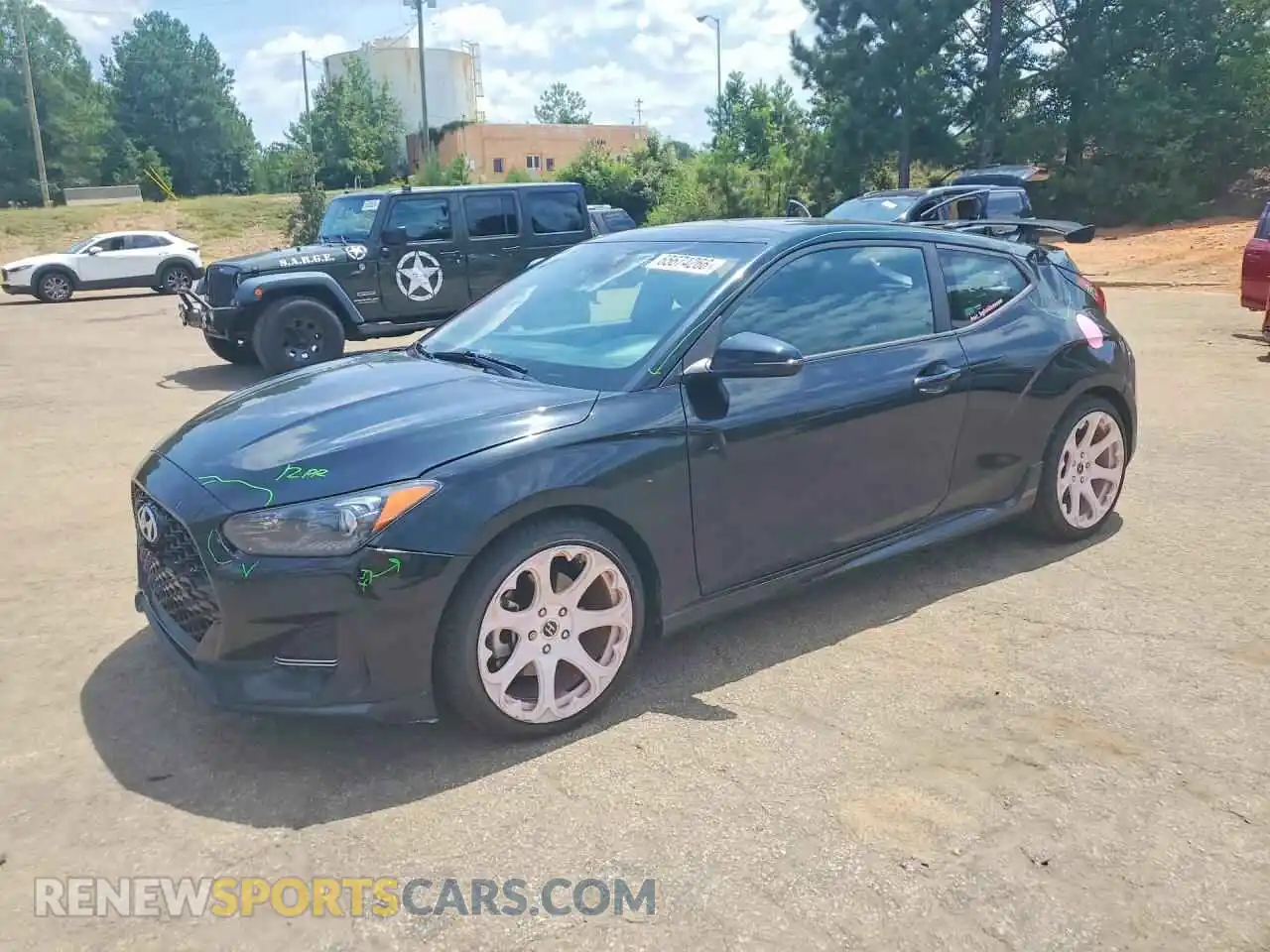 1 fotografías del automóvil dañado KMHTH6AB0MU032546 HYUNDAI VELOSTER 2021