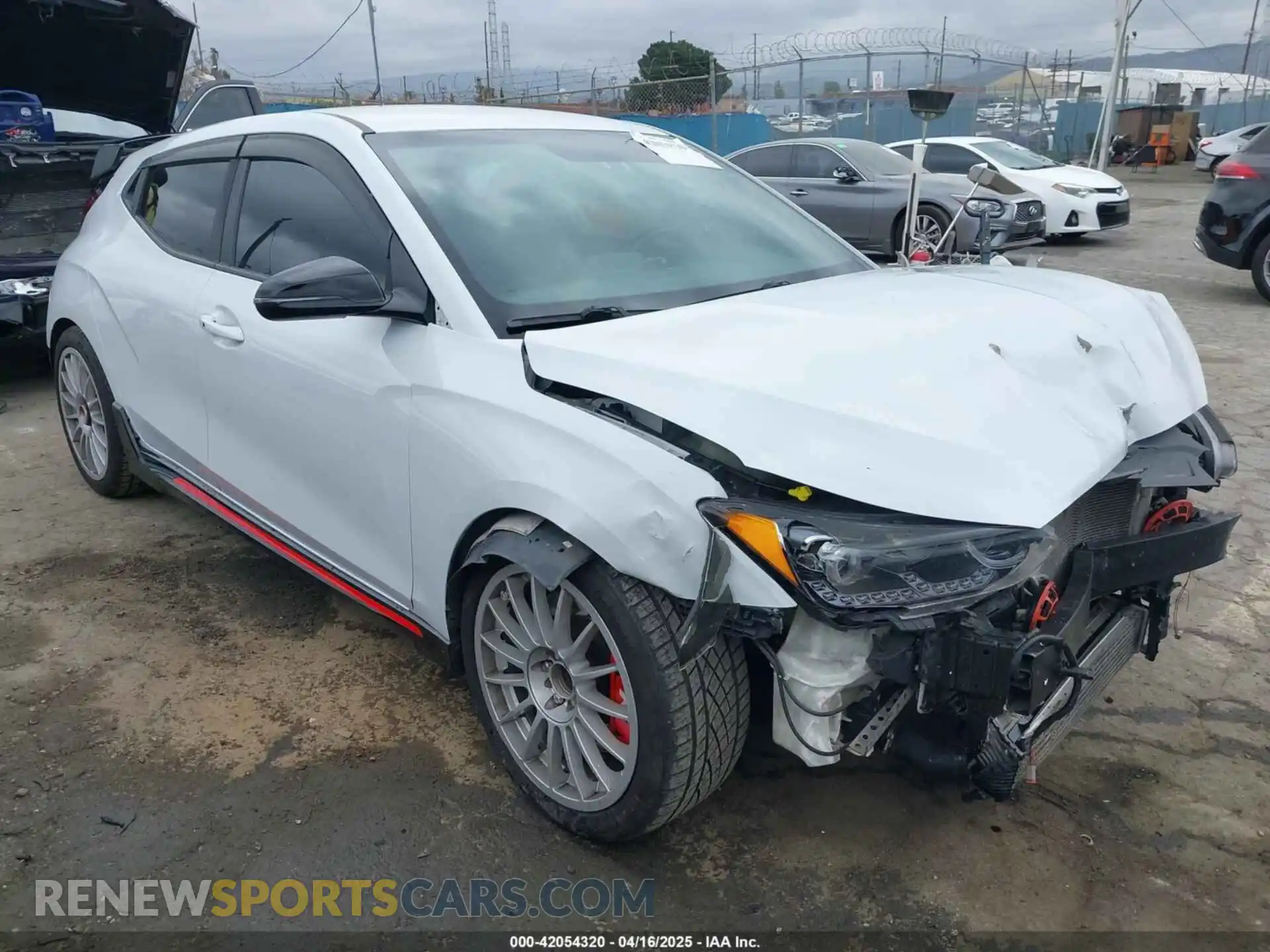 1 fotografías del automóvil dañado KMHT36AH1LU005678 HYUNDAI VELOSTER N 2020