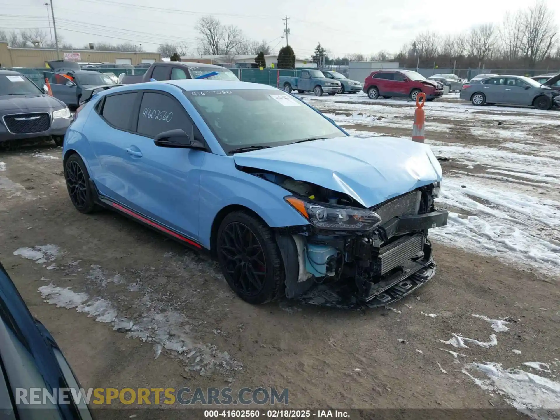 1 fotografías del automóvil dañado KMHT36AHXLU004187 HYUNDAI VELOSTER N 2020