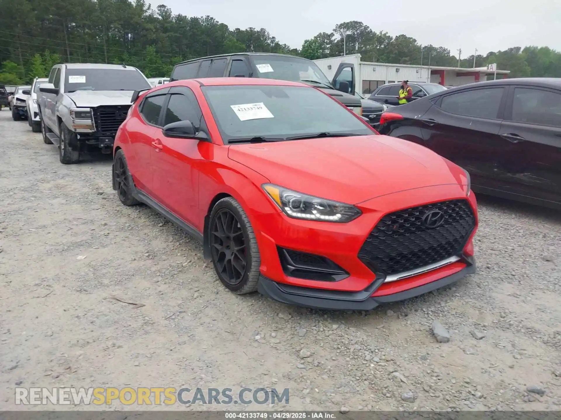 1 fotografías del automóvil dañado KMHT36AH3MU009992 HYUNDAI VELOSTER N 2021