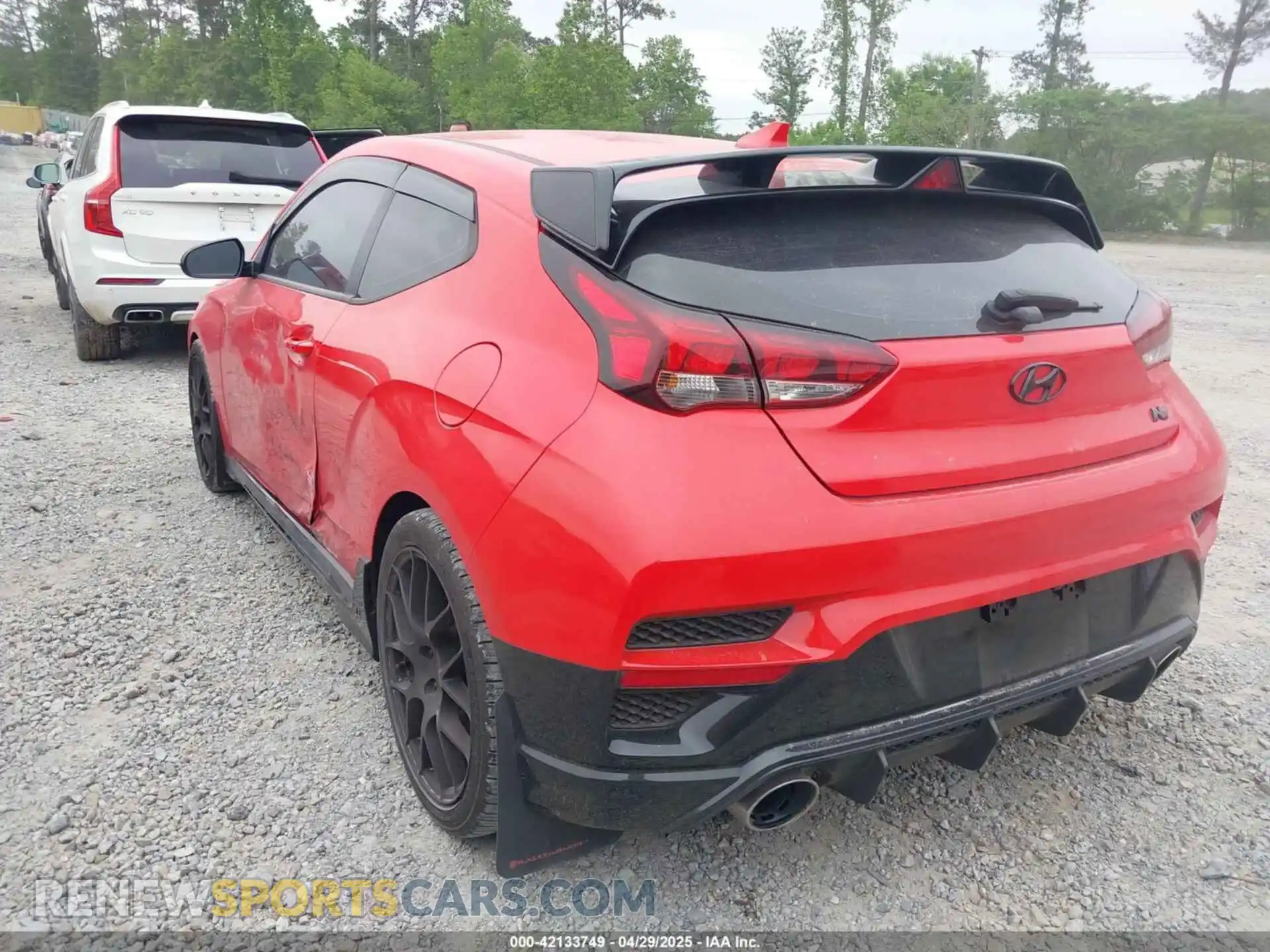 3 fotografías del automóvil dañado KMHT36AH3MU009992 HYUNDAI VELOSTER N 2021