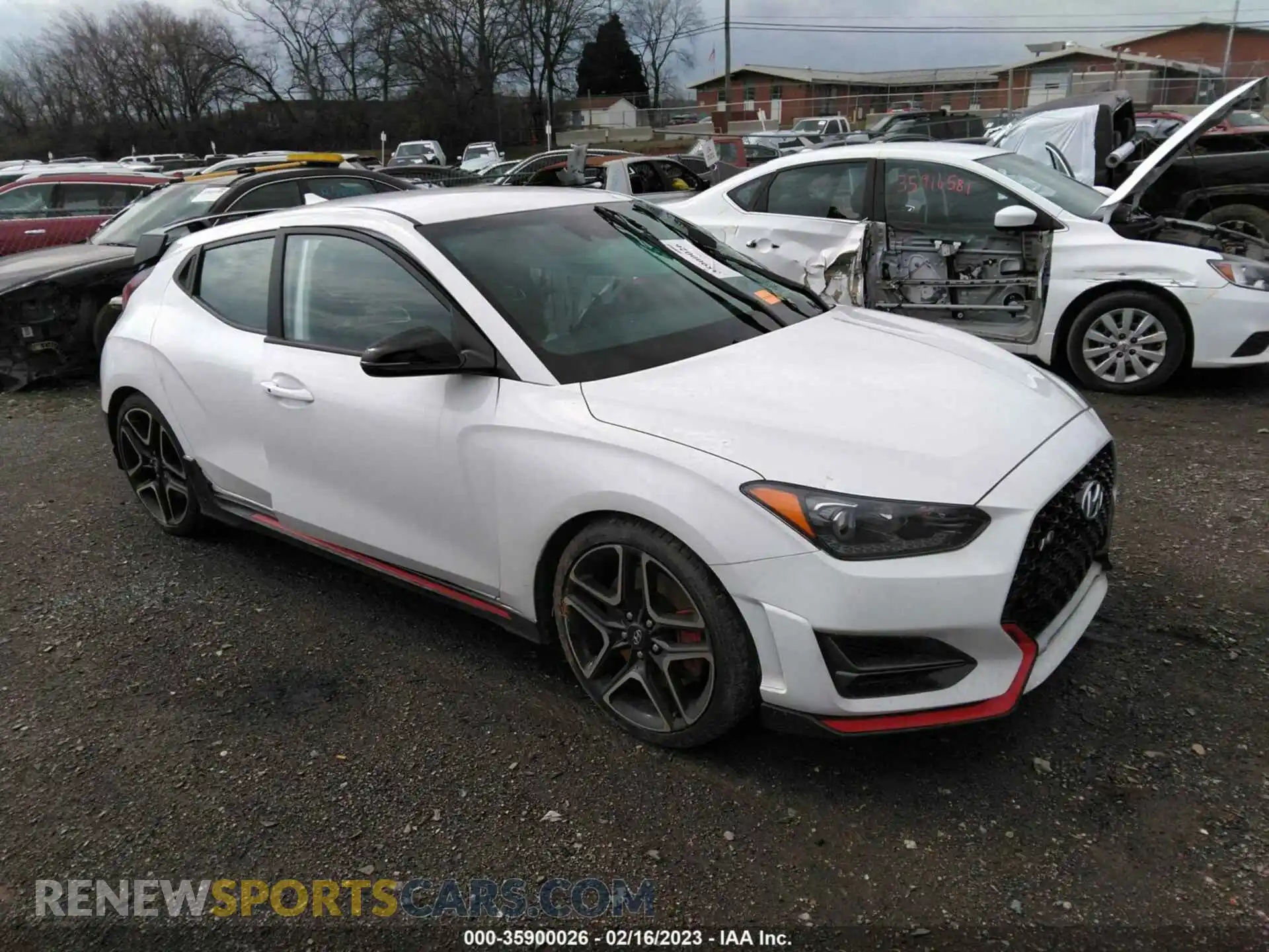 1 fotografías del automóvil dañado KMHT36AHXMU011660 HYUNDAI VELOSTER N 2021
