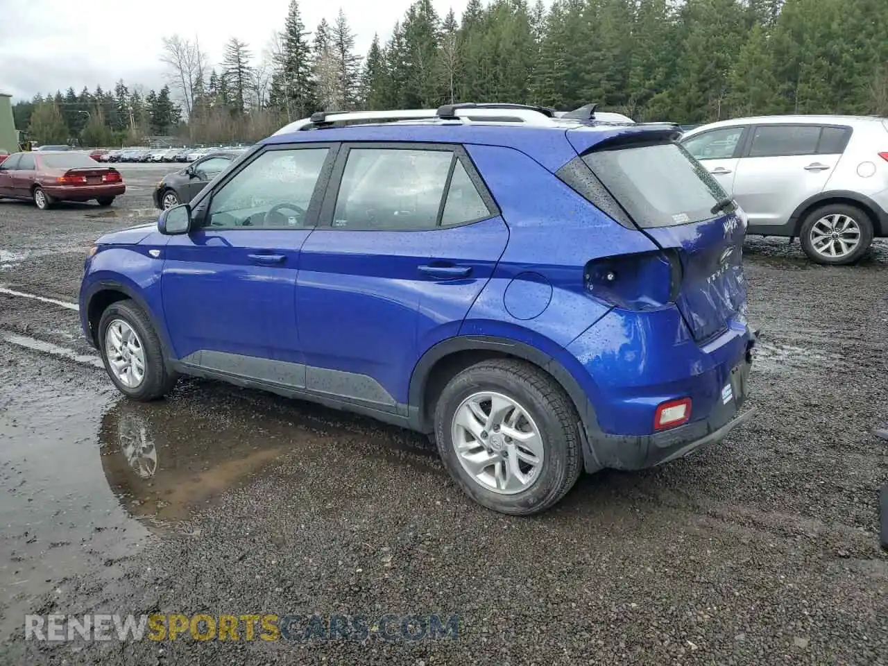 2 Photograph of a damaged car KMHRC8A35LU026883 HYUNDAI VENUE 2020