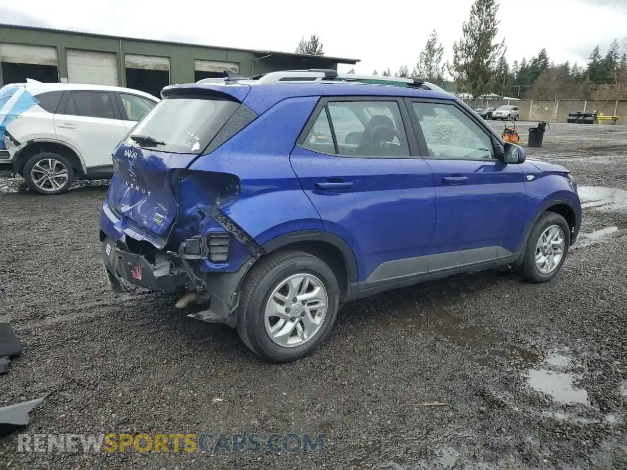 3 Photograph of a damaged car KMHRC8A35LU026883 HYUNDAI VENUE 2020