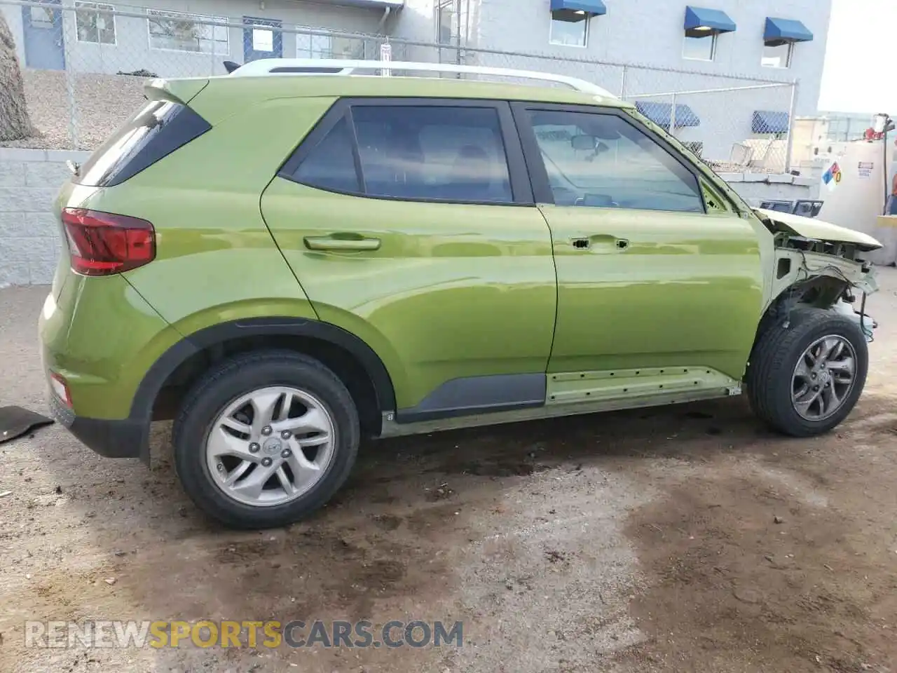 3 Photograph of a damaged car KMHRC8A36LU043319 HYUNDAI VENUE 2020
