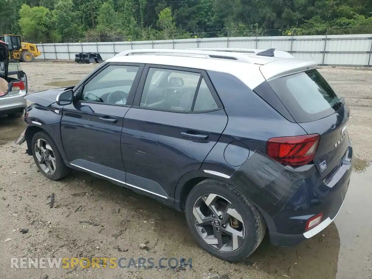 2 Photograph of a damaged car KMHRC8A38LU052846 HYUNDAI VENUE 2020