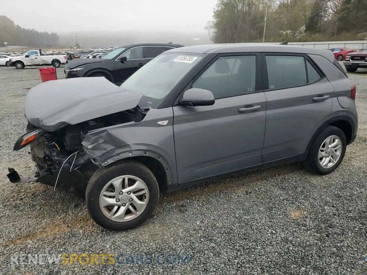 1 fotografías del automóvil dañado KMHRB8A36MU081850 HYUNDAI VENUE 2021