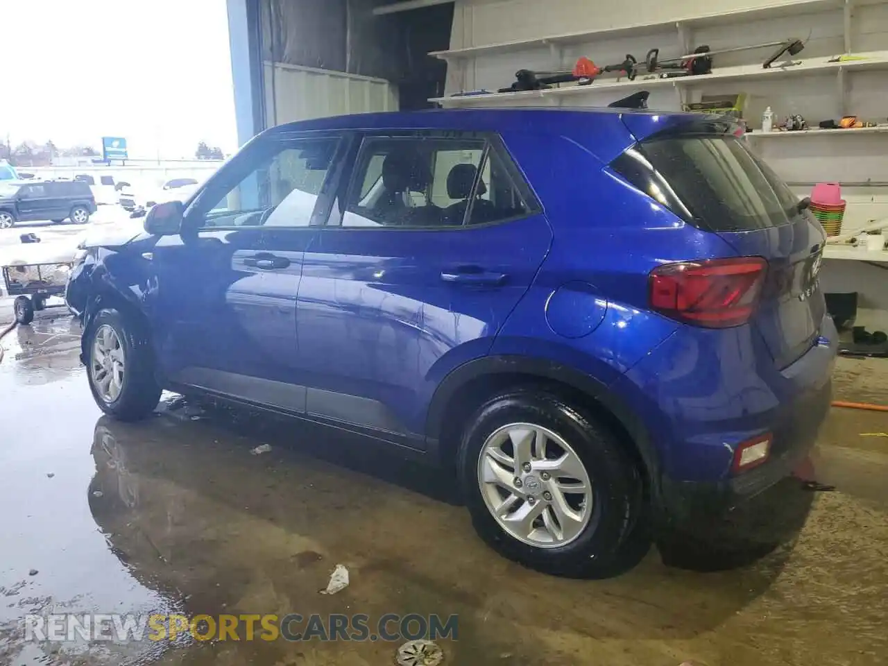 2 Photograph of a damaged car KMHRB8A3XMU078885 HYUNDAI VENUE 2021