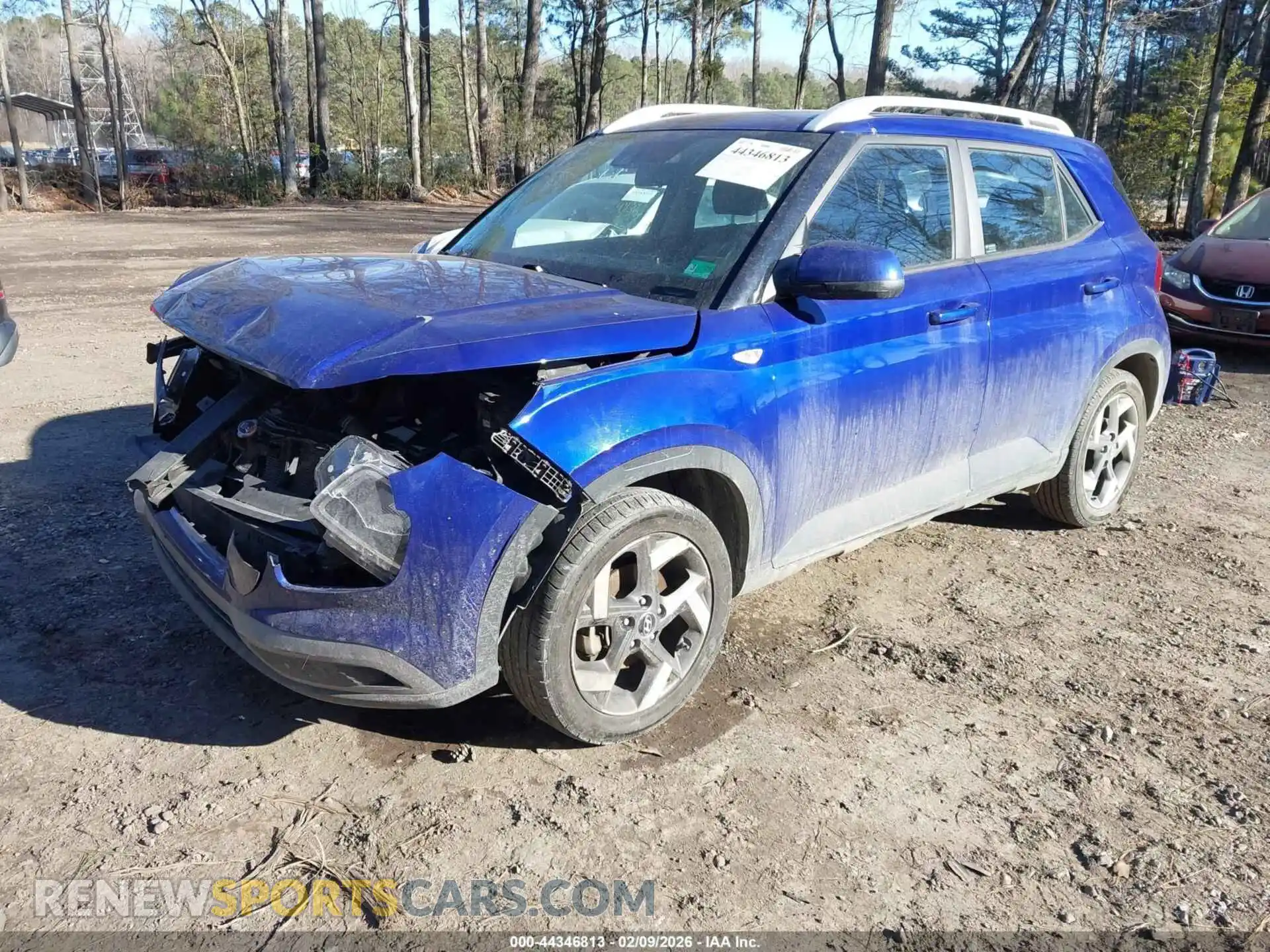 2 Photograph of a damaged car KMHRC8A30MU101121 HYUNDAI VENUE 2021