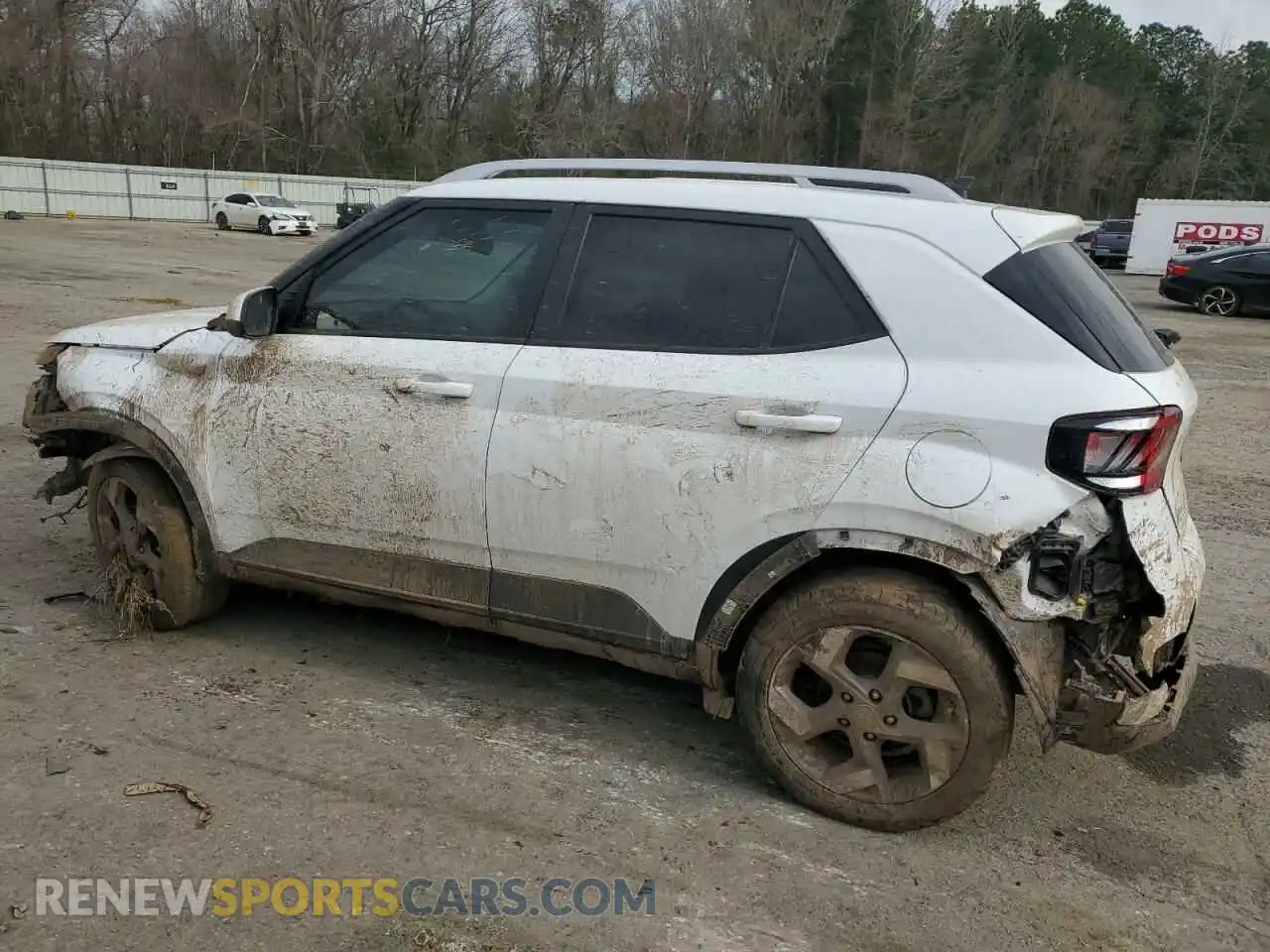 2 Photograph of a damaged car KMHRC8A30MU112295 HYUNDAI VENUE 2021
