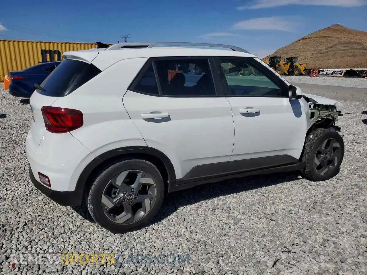 3 Фотография поврежденного автомобиля KMHRC8A31MU084992 HYUNDAI VENUE 2021