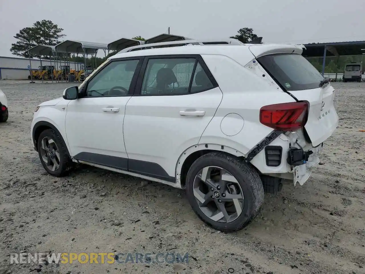 2 fotografías del automóvil dañado KMHRC8A32MU085231 HYUNDAI VENUE 2021