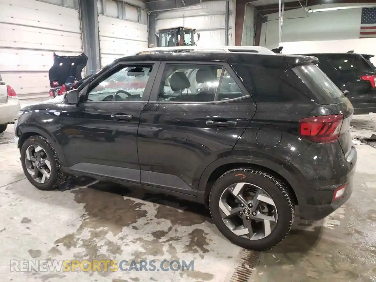 2 Photograph of a damaged car KMHRC8A32MU105879 HYUNDAI VENUE 2021