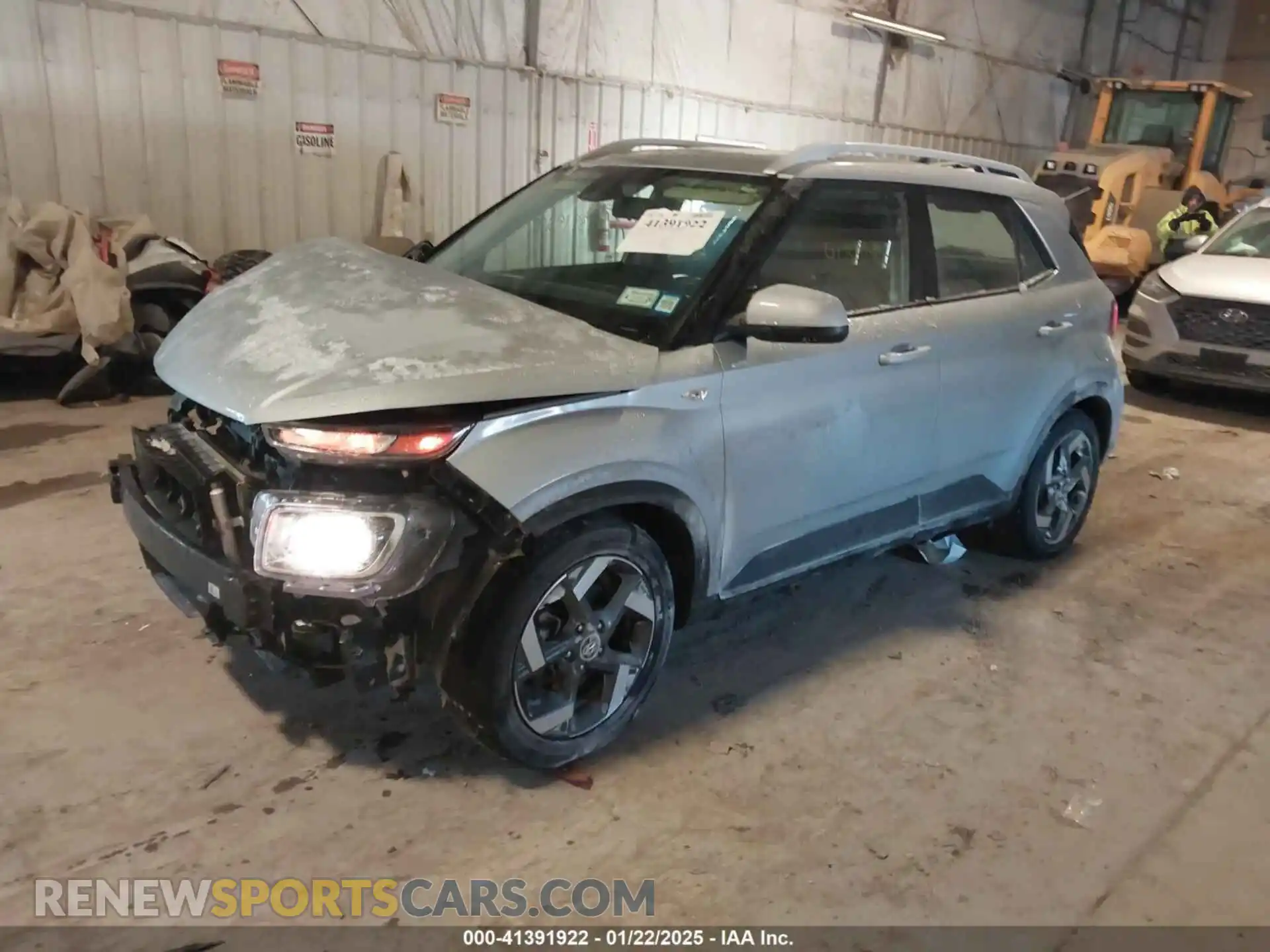 2 Photograph of a damaged car KMHRC8A33MU081091 HYUNDAI VENUE 2021