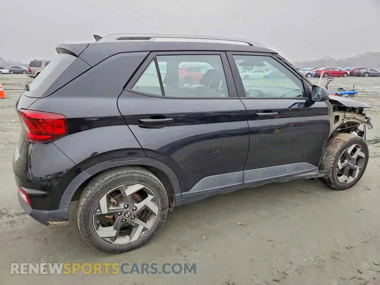 3 Photograph of a damaged car KMHRC8A33MU102165 HYUNDAI VENUE 2021