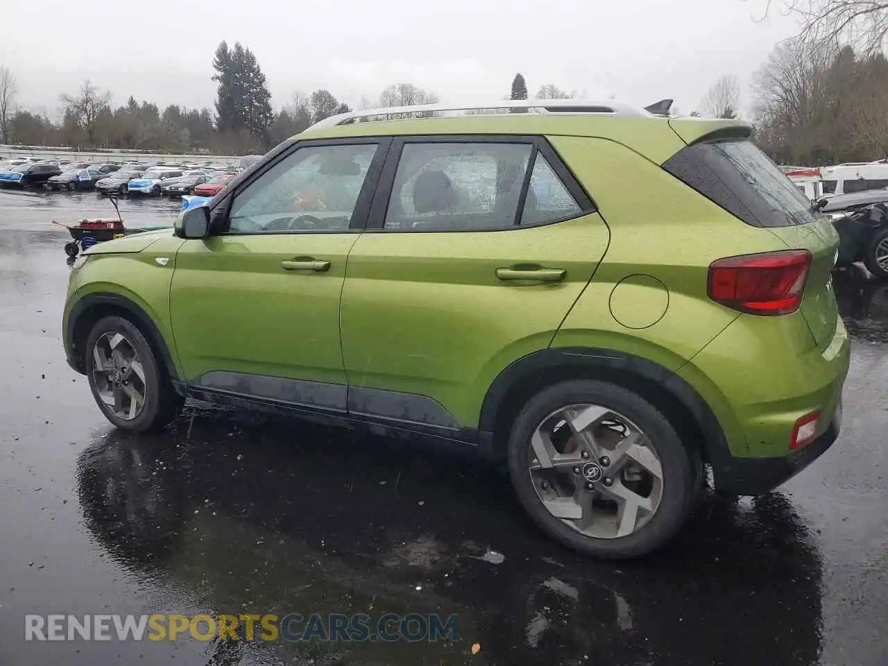 2 Photograph of a damaged car KMHRC8A34MU104720 HYUNDAI VENUE 2021