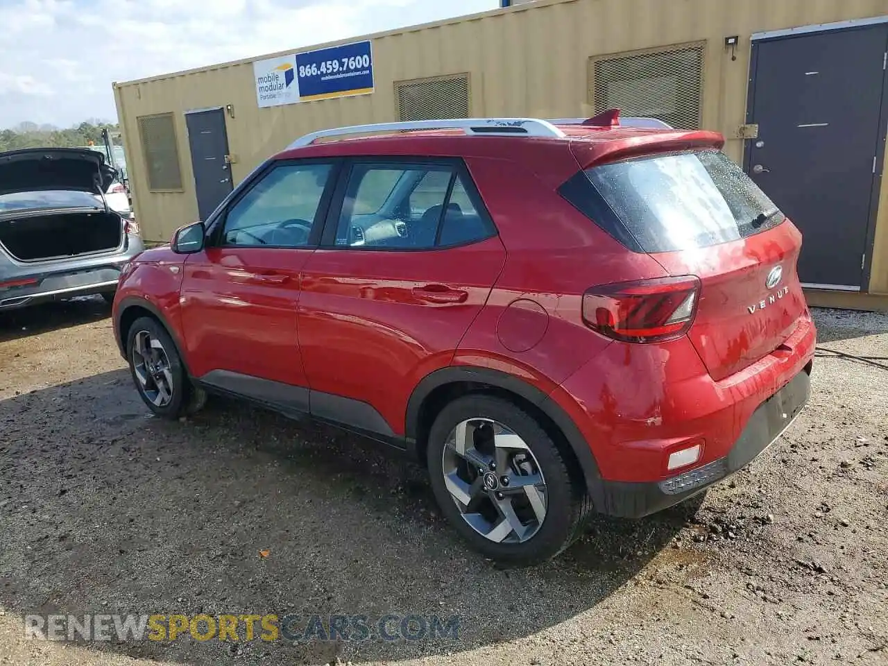 2 Photograph of a damaged car KMHRC8A35MU088558 HYUNDAI VENUE 2021