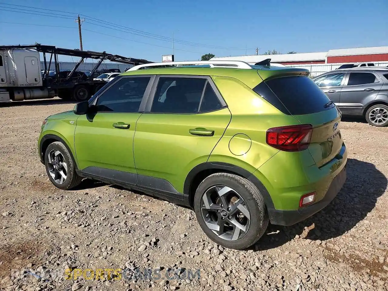 2 Фотография поврежденного автомобиля KMHRC8A37MU081918 HYUNDAI VENUE 2021