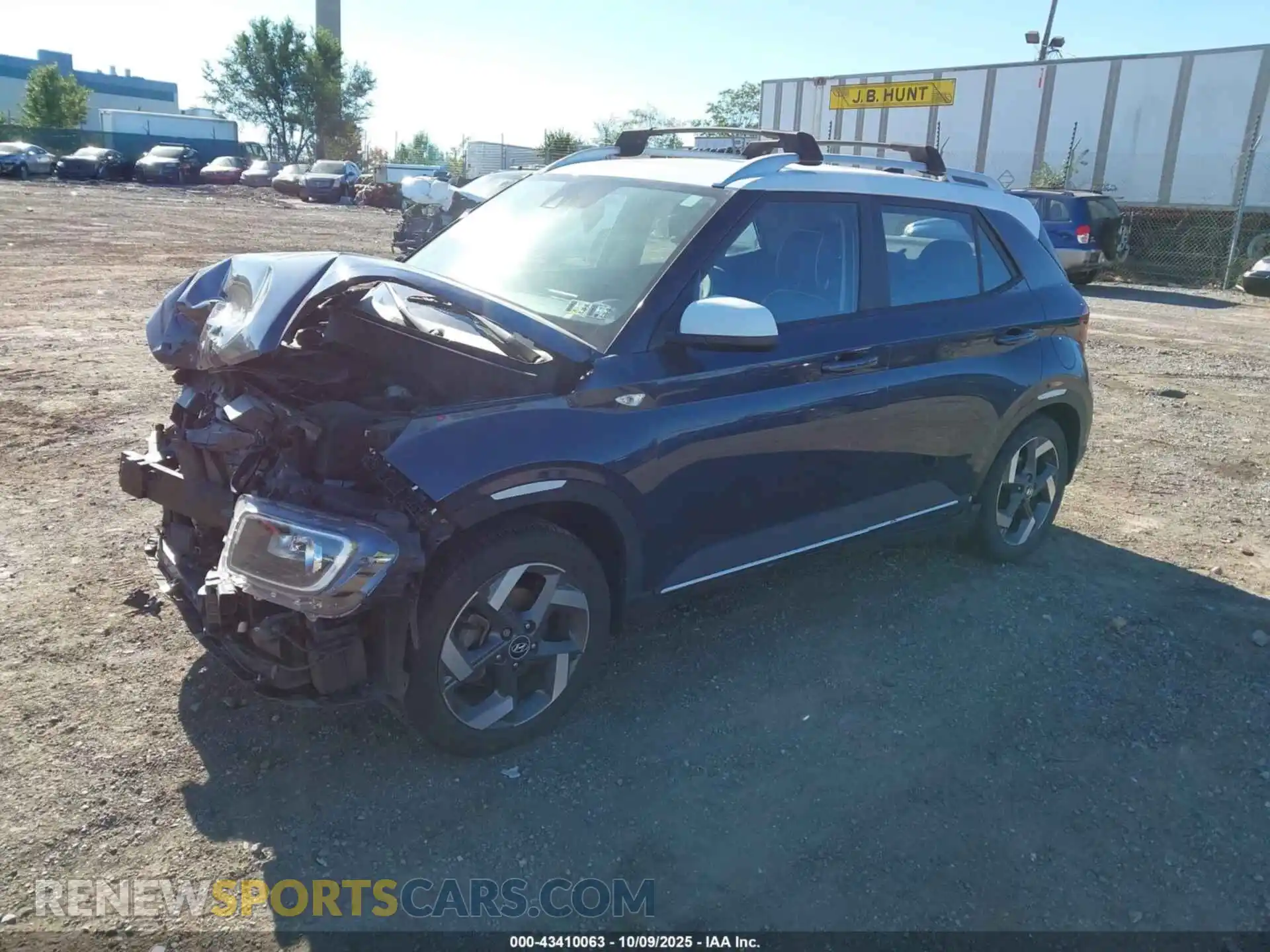 2 Photograph of a damaged car KMHRC8A39MU086733 HYUNDAI VENUE 2021