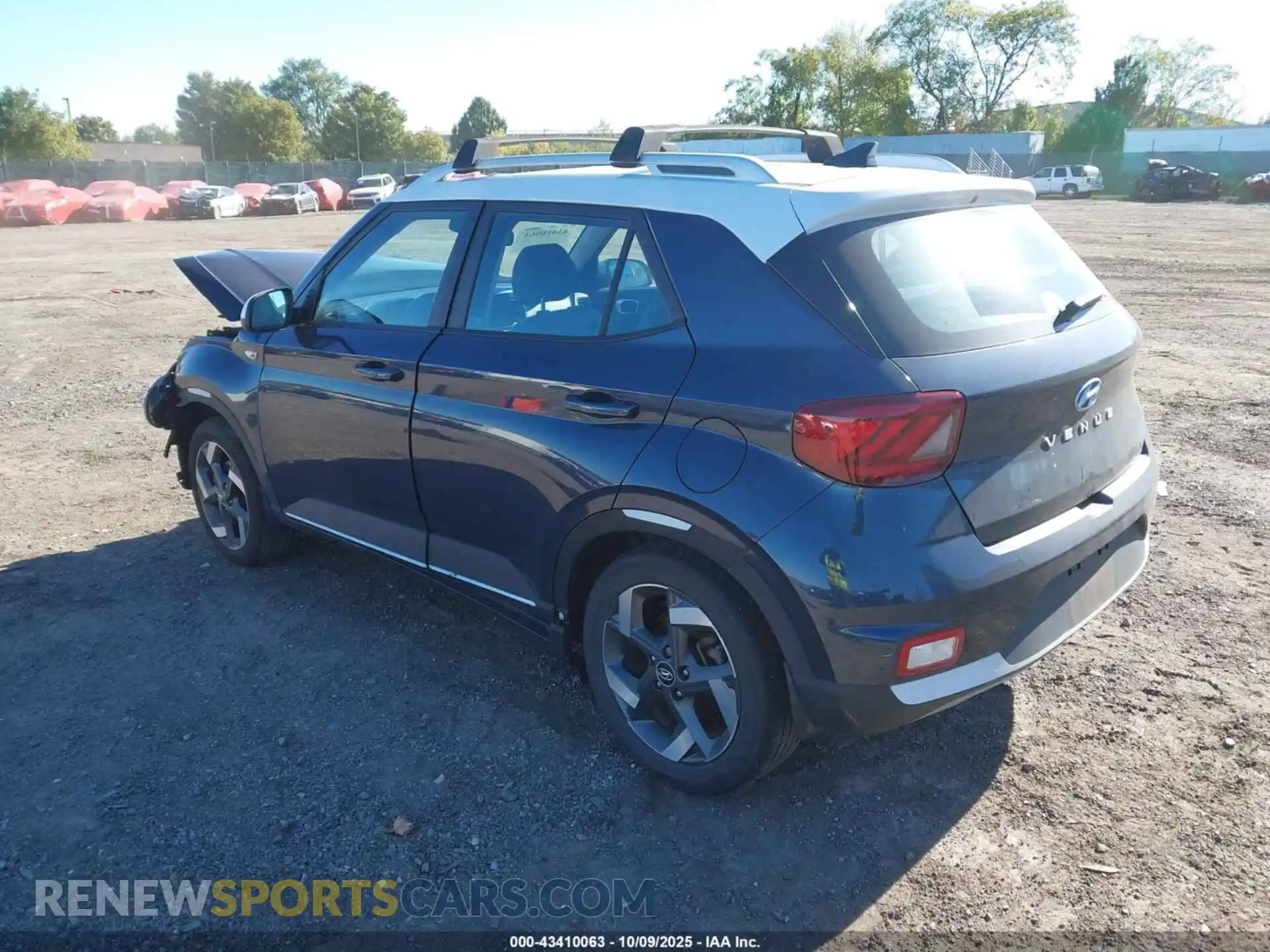 3 Photograph of a damaged car KMHRC8A39MU086733 HYUNDAI VENUE 2021
