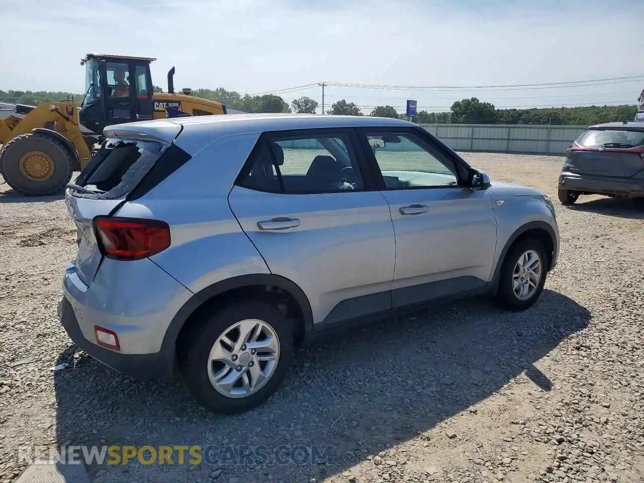 3 Photograph of a damaged car KMHRB8A36NU149176 HYUNDAI VENUE 2022