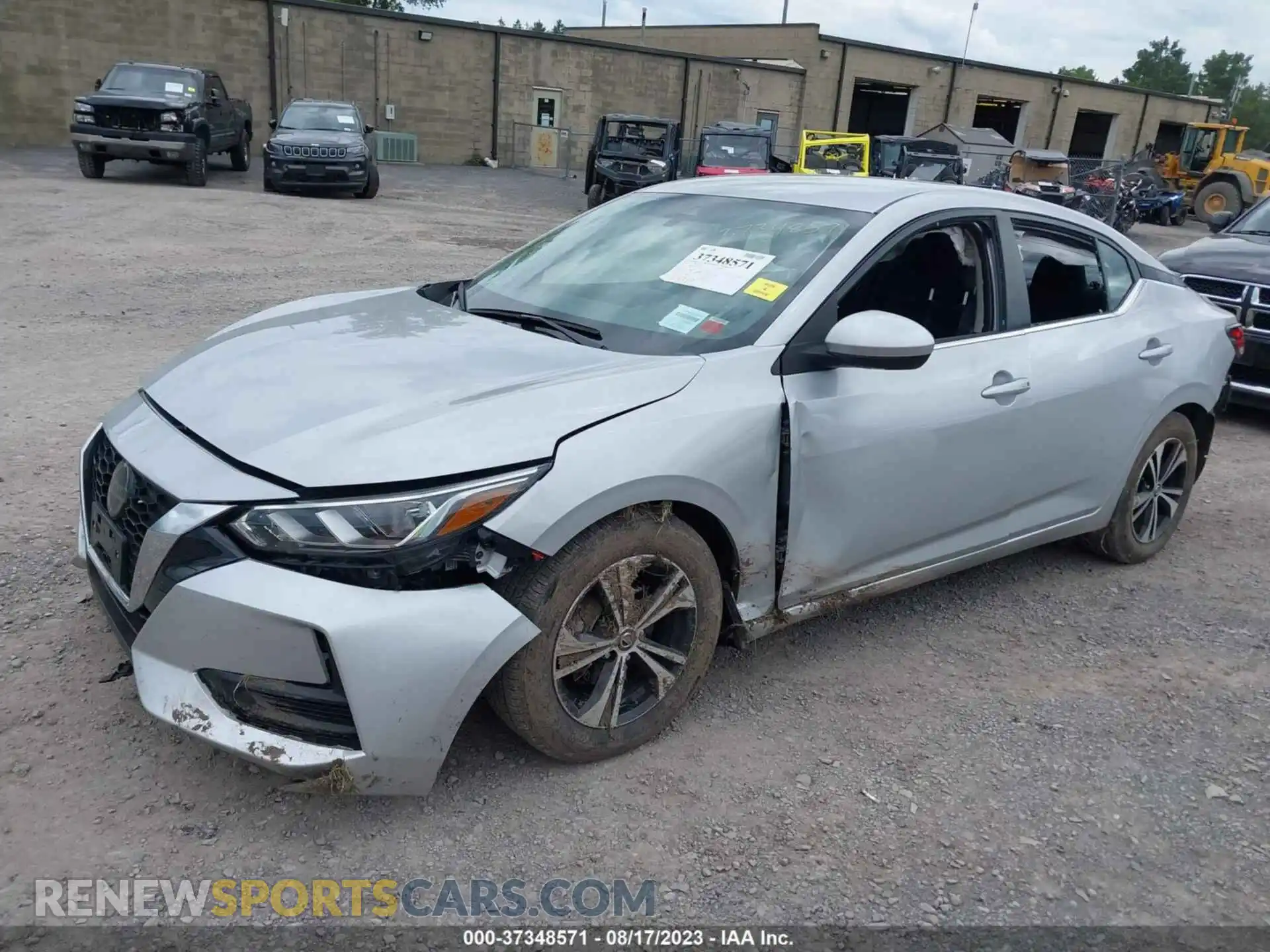 2021 Nissan Sentra auction photo 2