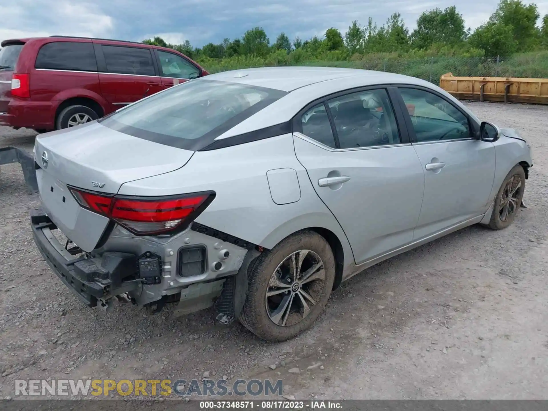 2021 Nissan Sentra auction photo 4