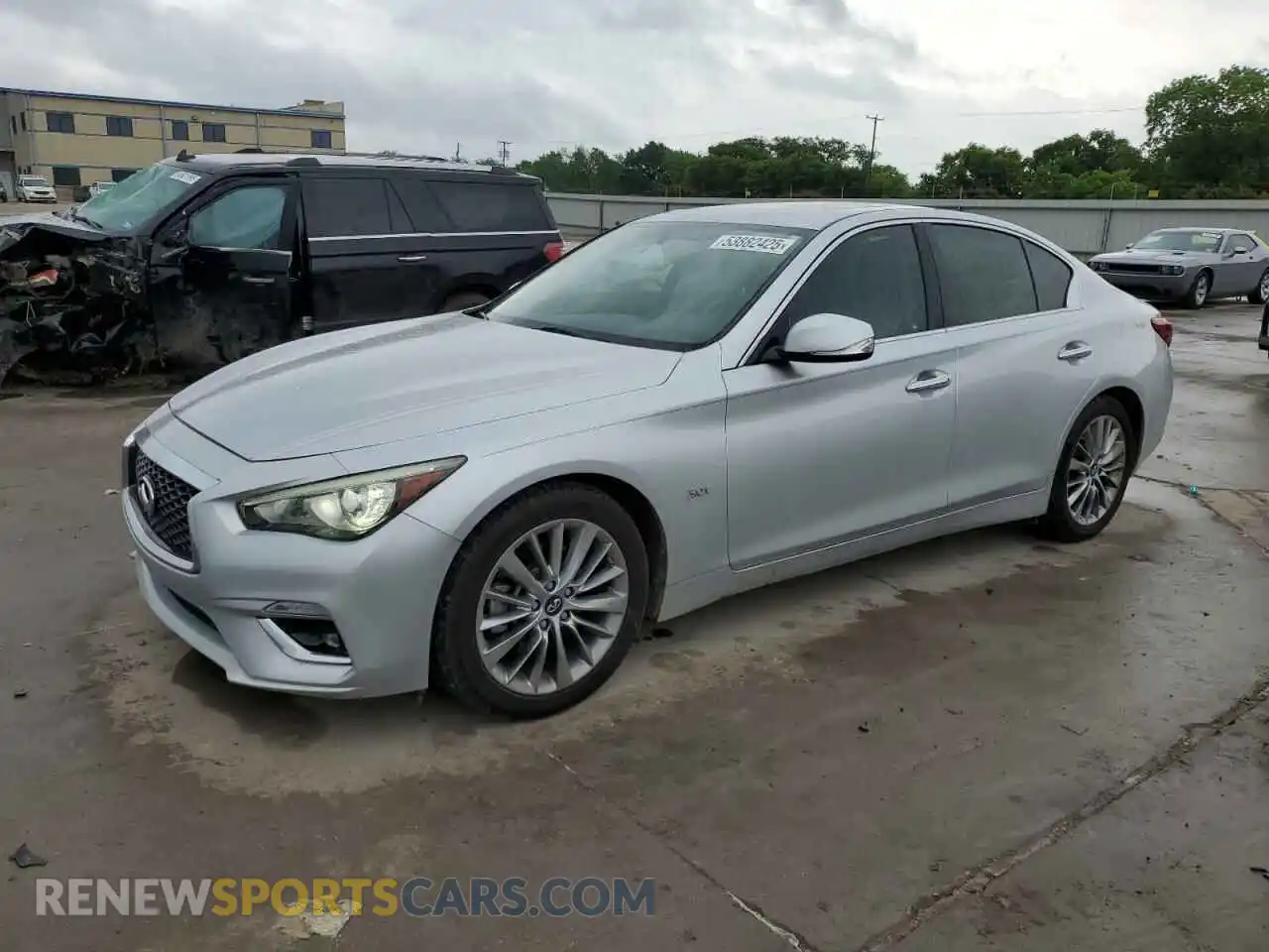 1 Photograph of a damaged car JN1EV7AP2KM511901 INFINITI Q50 2019