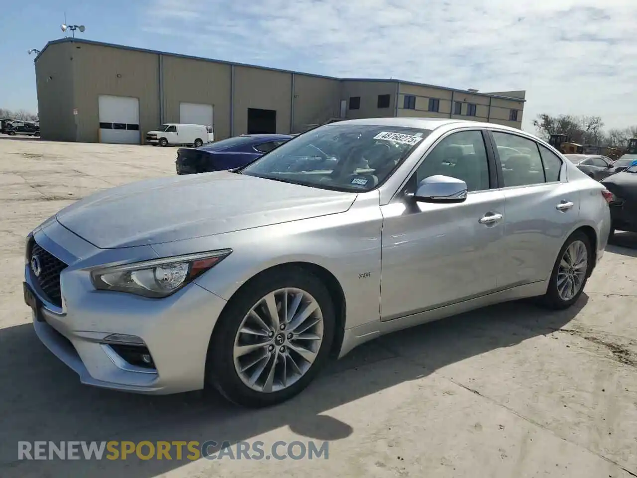 1 Photograph of a damaged car JN1EV7AP3KM514144 INFINITI Q50 2019