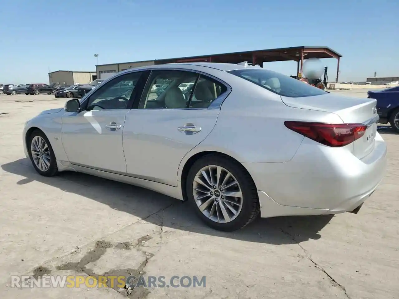 2 Photograph of a damaged car JN1EV7AP3KM514144 INFINITI Q50 2019