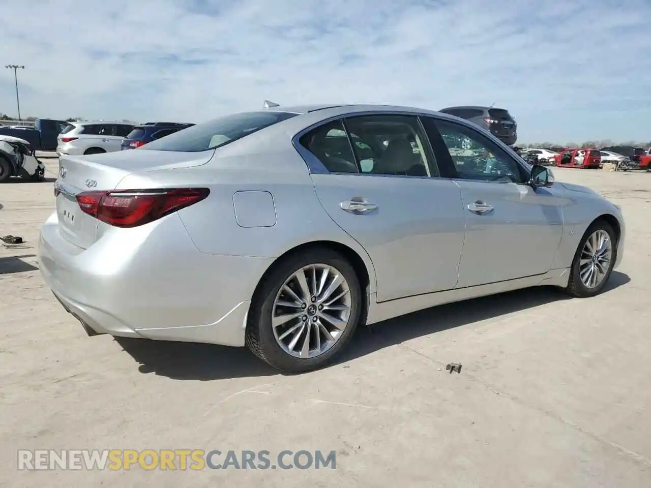 3 Photograph of a damaged car JN1EV7AP3KM514144 INFINITI Q50 2019