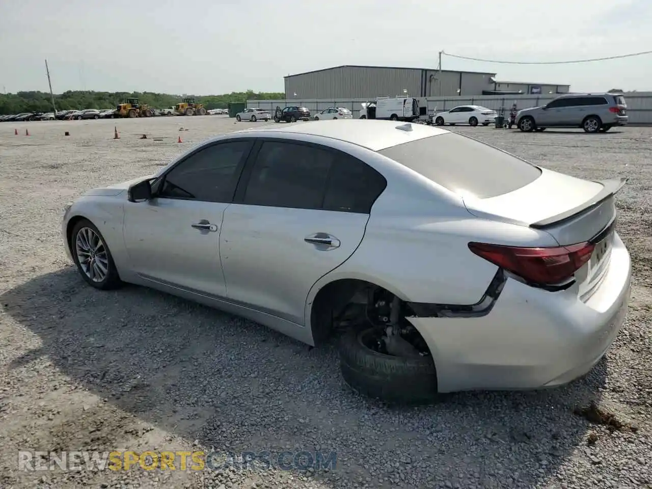 2 Photograph of a damaged car JN1EV7ARXKM559096 INFINITI Q50 2019