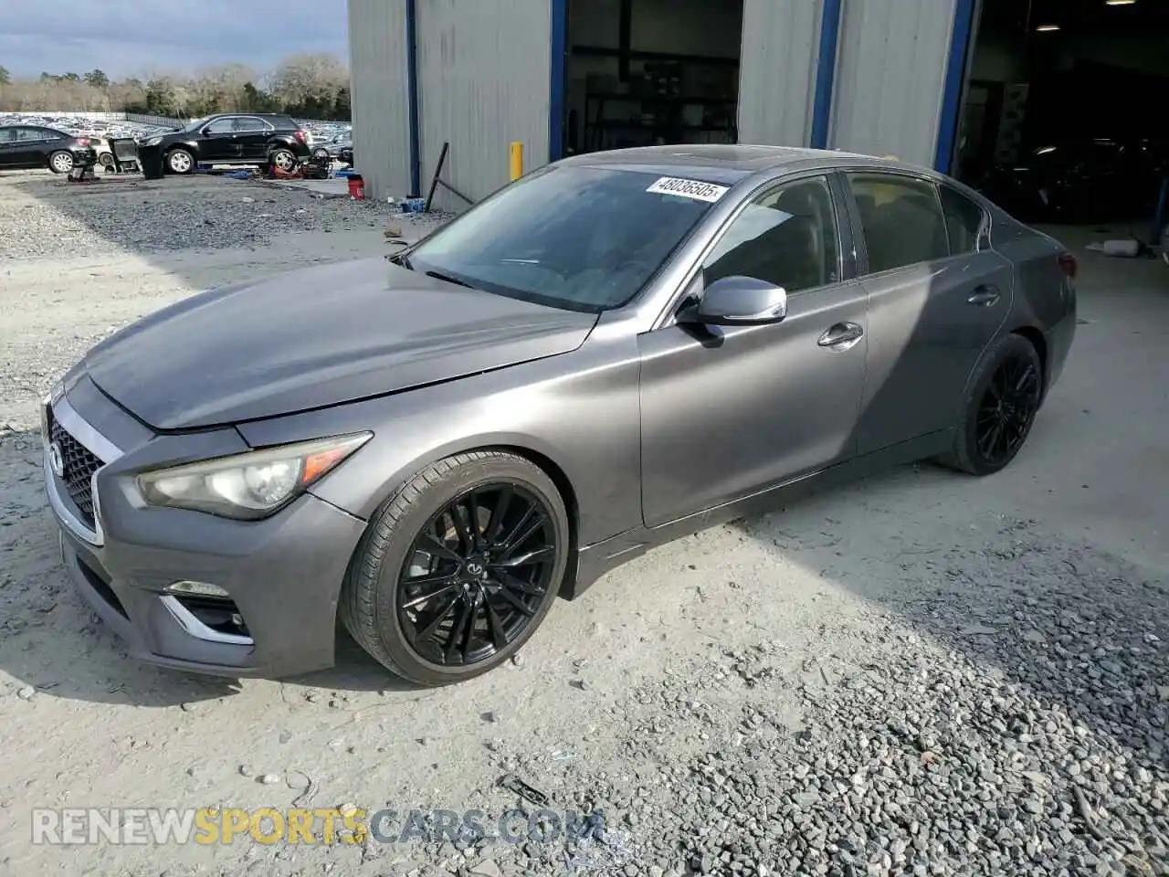 1 Фотография поврежденного автомобиля JN1EV7AP0LM200677 INFINITI Q50 2020