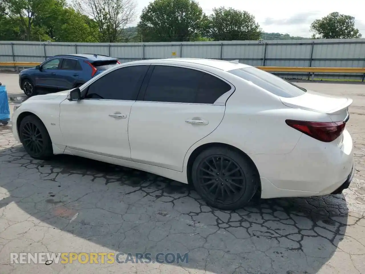 2 fotografías del automóvil dañado JN1EV7AP2LM206562 INFINITI Q50 2020