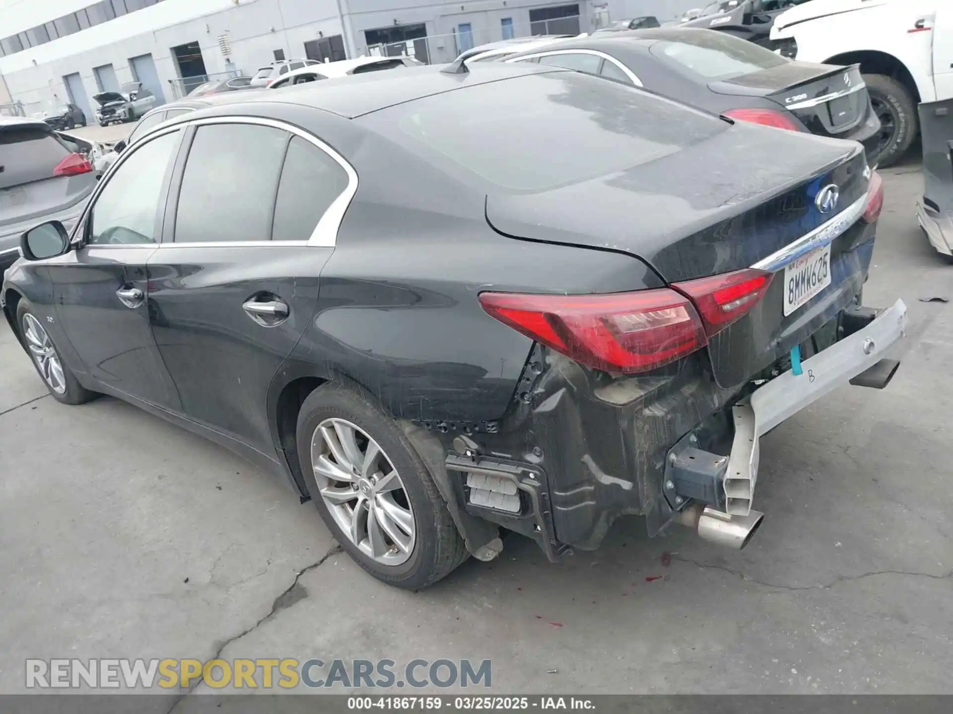 3 Photograph of a damaged car JN1EV7AP5LM200433 INFINITI Q50 2020