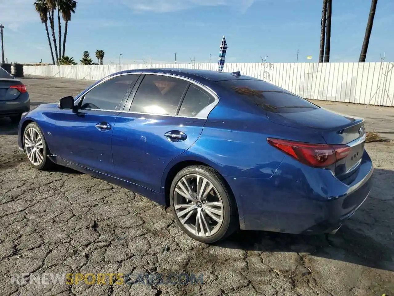 2 Photograph of a damaged car JN1EV7AP6LM203776 INFINITI Q50 2020