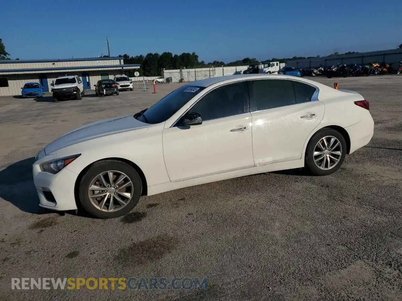 1 Photograph of a damaged car JN1EV7AP2MM700972 INFINITI Q50 2021