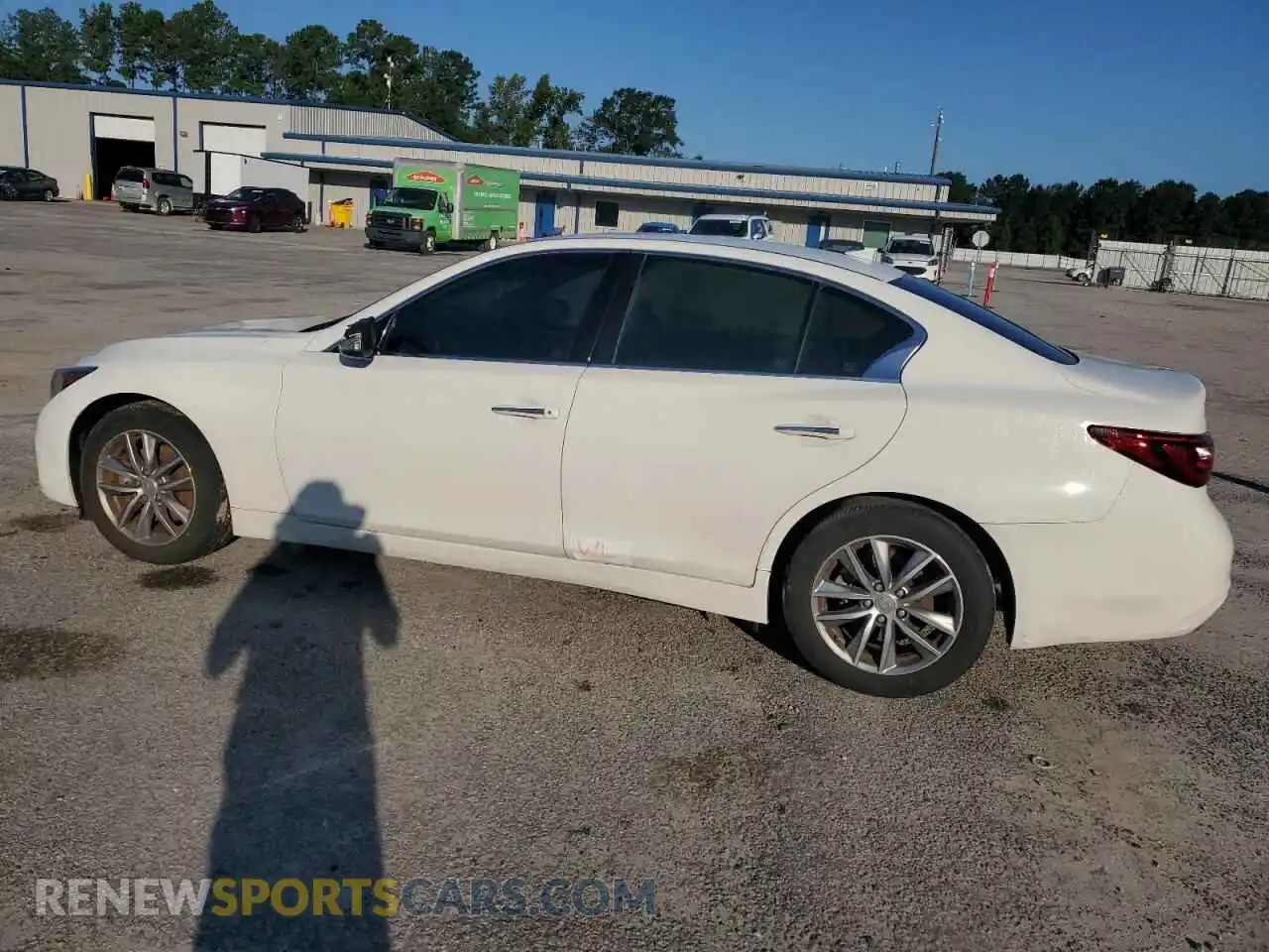 2 Photograph of a damaged car JN1EV7AP2MM700972 INFINITI Q50 2021