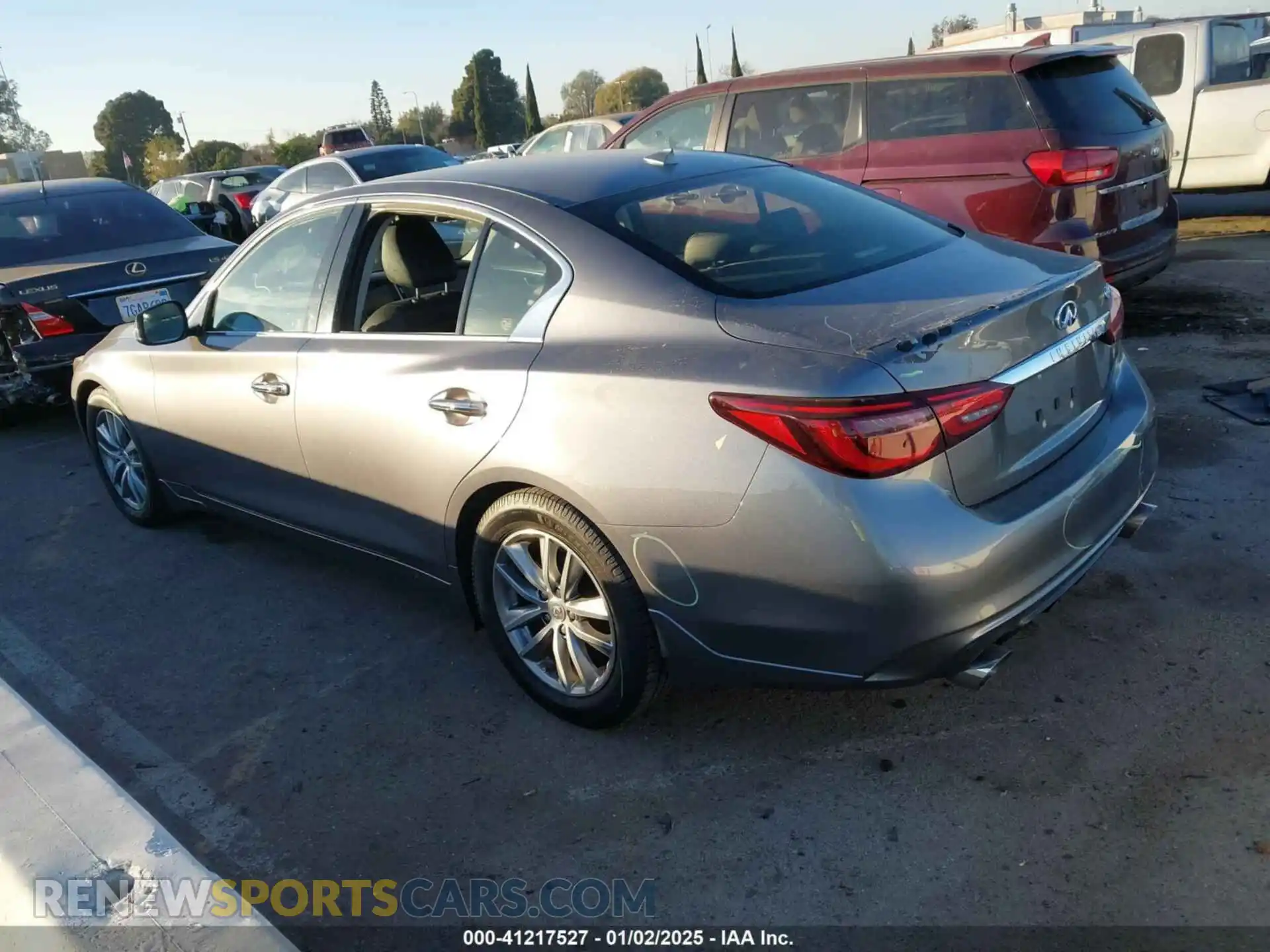3 Photograph of a damaged car JN1EV7AP5MM705809 INFINITI Q50 2021