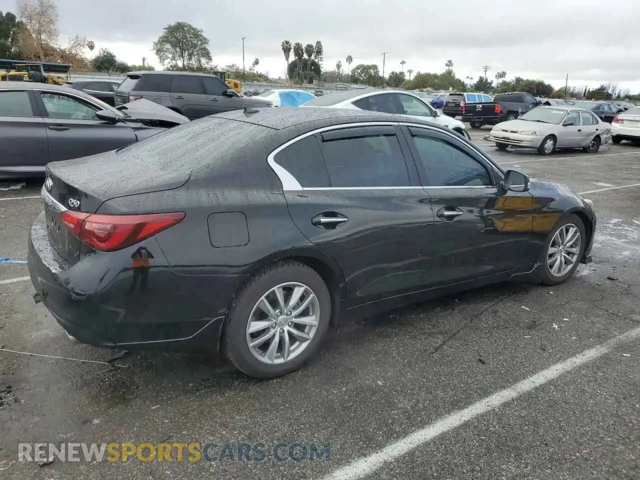 3 Photograph of a damaged car JN1EV7AP6MM704443 INFINITI Q50 2021