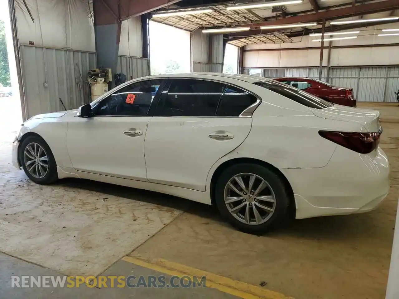 2 Photograph of a damaged car JN1EV7AP7MM700174 INFINITI Q50 2021