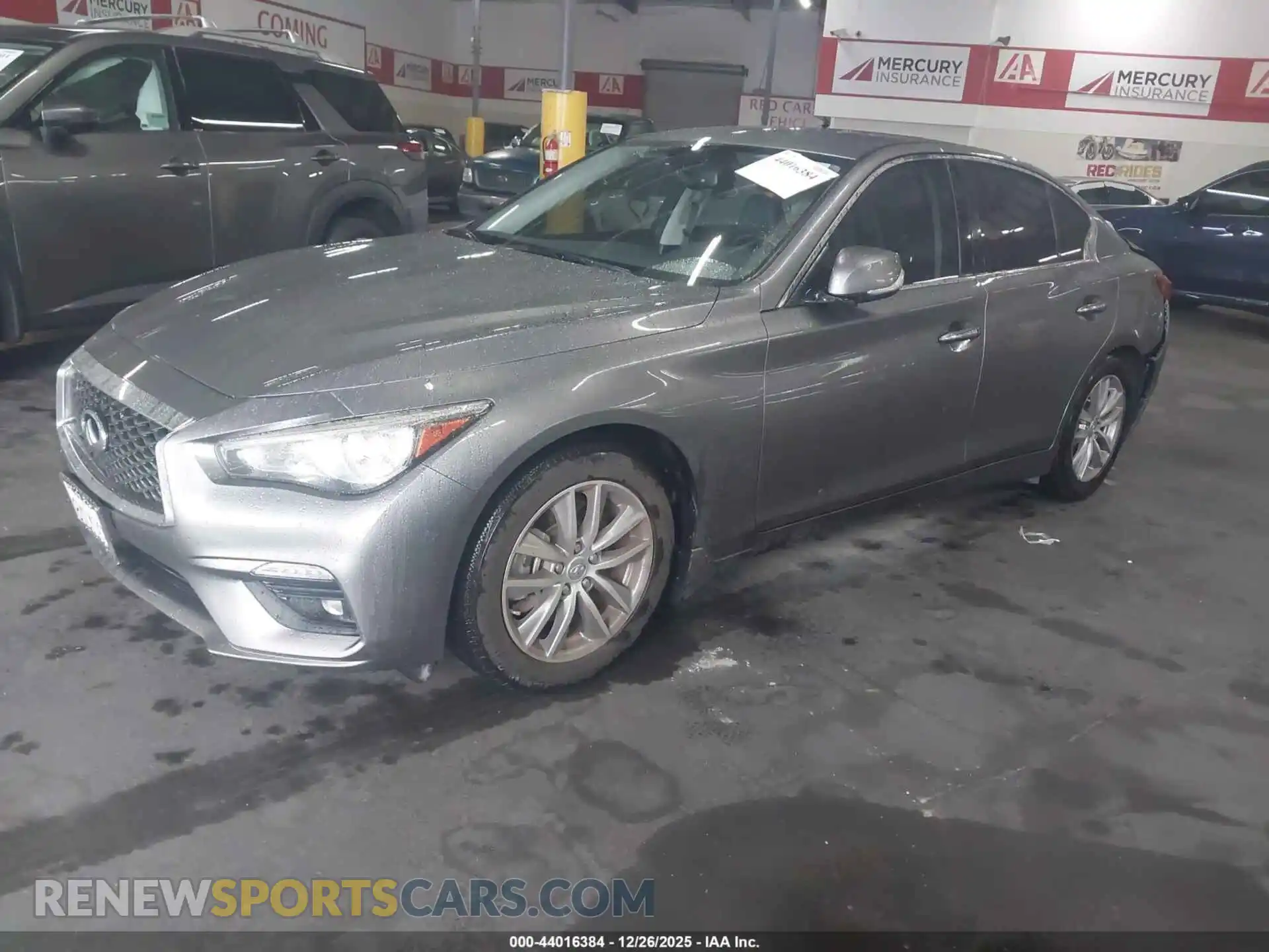 2 Photograph of a damaged car JN1EV7AP7MM704120 INFINITI Q50 2021