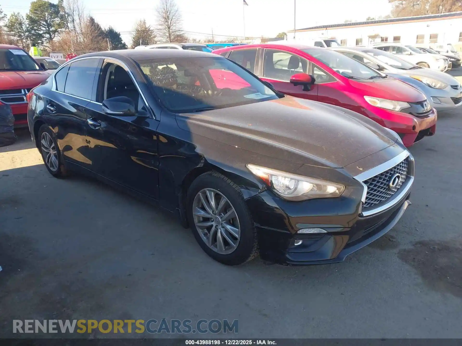 1 Photograph of a damaged car JN1EV7AP7MM705035 INFINITI Q50 2021