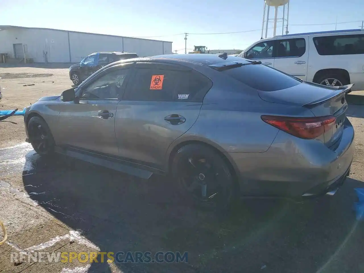 2 fotografías del automóvil dañado JN1EV7BP0MM703402 INFINITI Q50 2021