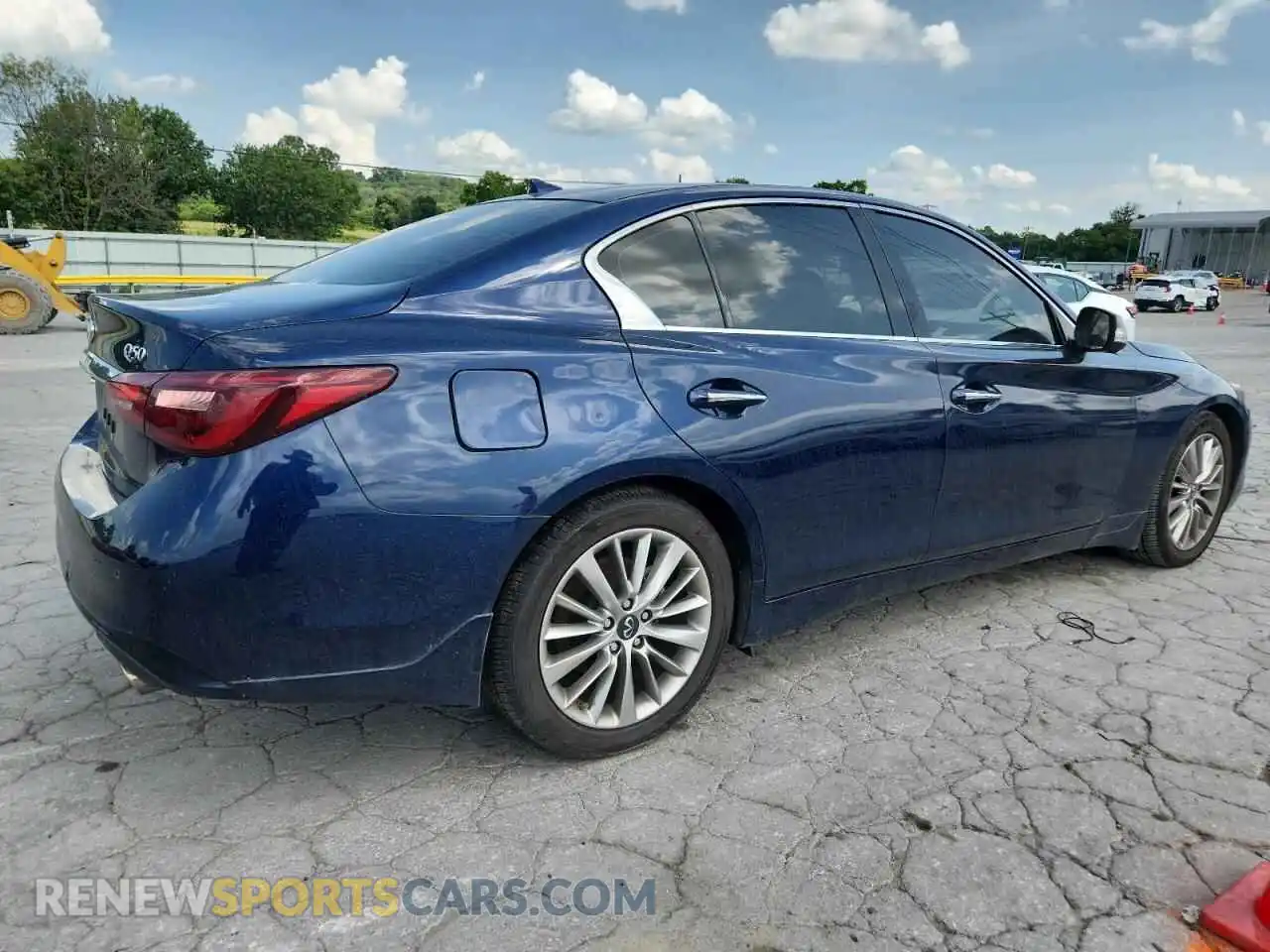 3 Photograph of a damaged car JN1EV7BP6MM707129 INFINITI Q50 2021