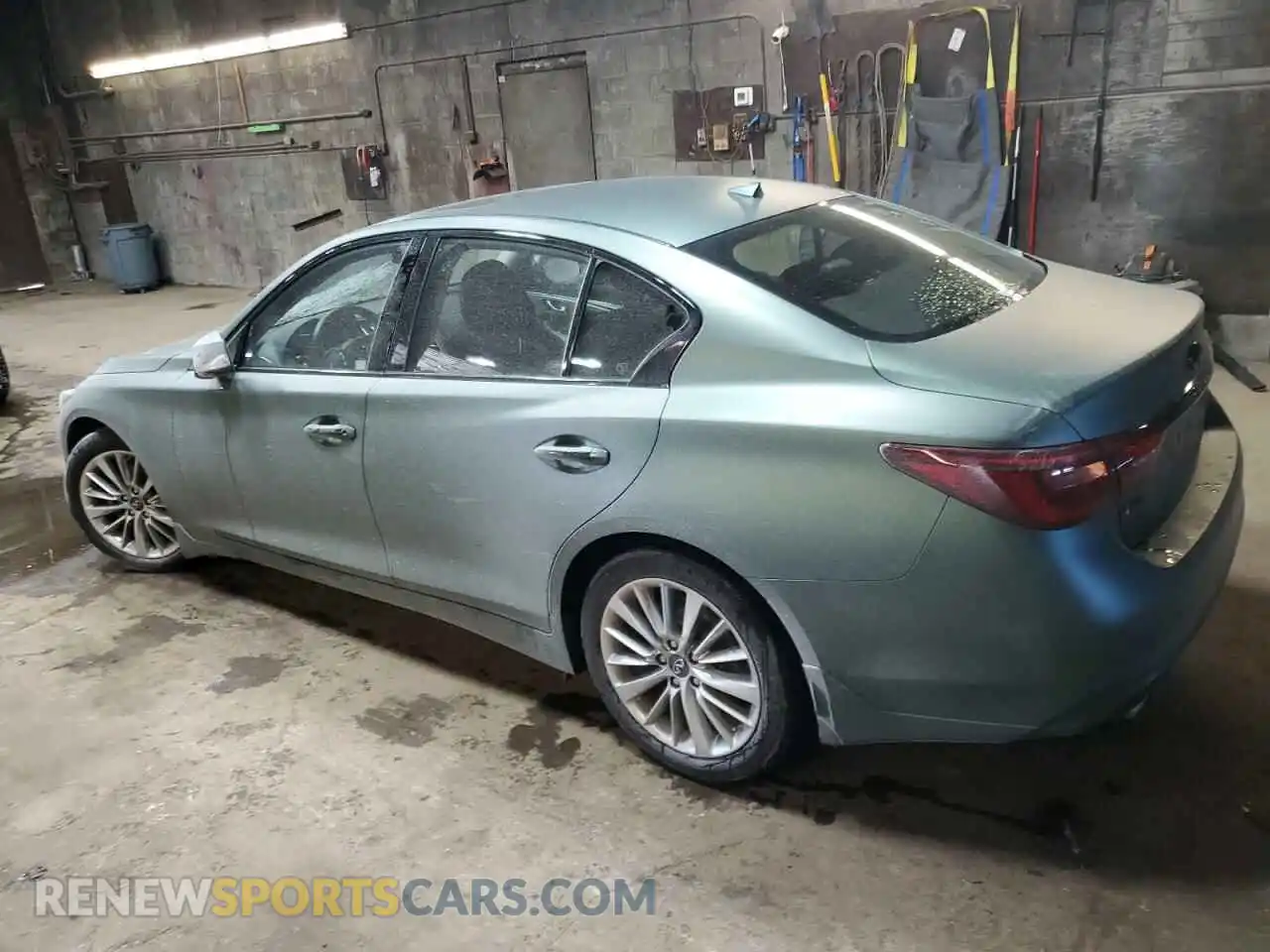 2 Photograph of a damaged car JN1EV7BR5MM751009 INFINITI Q50 2021