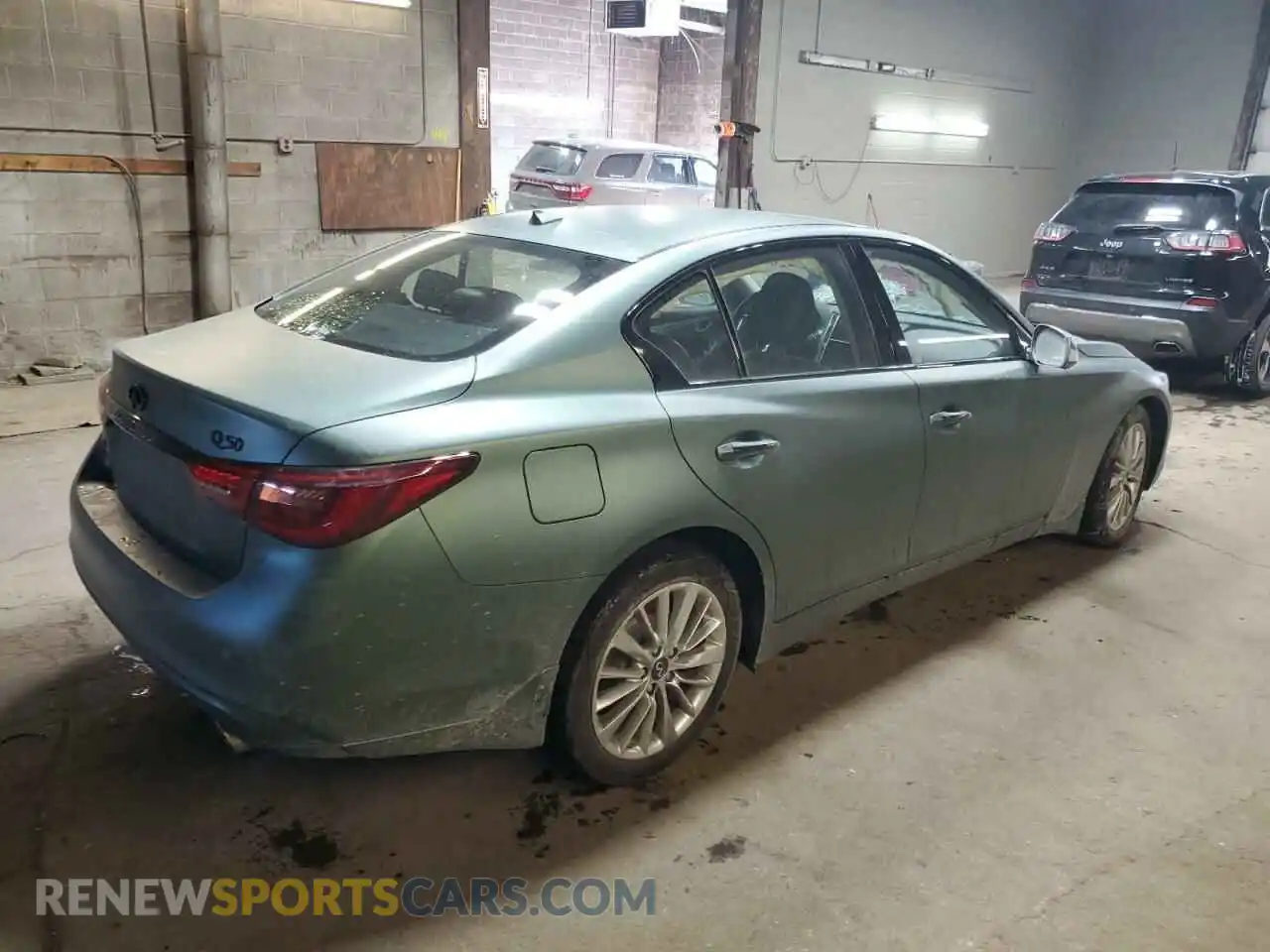 3 Photograph of a damaged car JN1EV7BR5MM751009 INFINITI Q50 2021